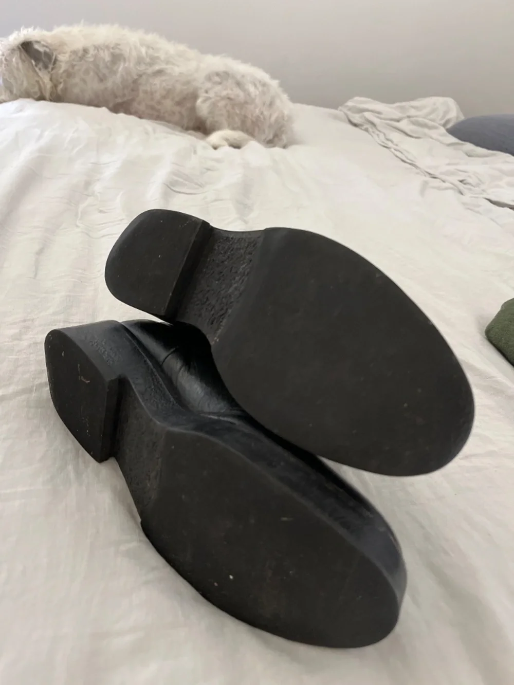 No 6 boots bottle green sz 9.5/10